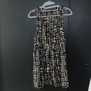 Forever 21 long tank top button up